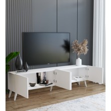 Suba Home Beyaz 160 cm Tv Ünitesi Mdf - Modern ve Şık Tasarım