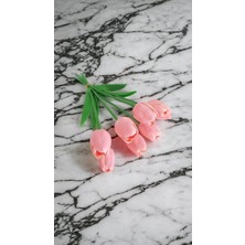 OziHouse Yapay Islak Lale Açık Pembe 8 ' Li