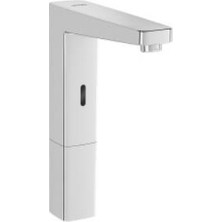 VitrA Artema Root Square Temassız Çanak Lavabo Bataryası A47130 Elektrikli - Tek Su Girişli - Krom