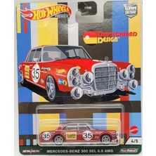 Hot Wheels Mercedes Benz 300 Sel 6.8 Amg Deutschland Desıgn