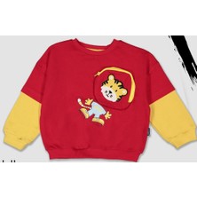 Tuffy Aslan Desenli Sweatshirt