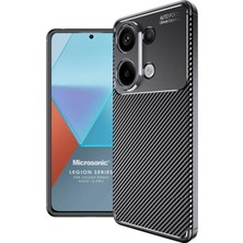 Microsonic Xiaomi Poco M6 Pro 4g Kılıf Legion Series Siyah