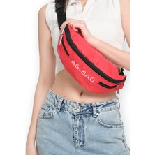 G-Bag Unisex Çapraz Askılı 3 Bölmeli Spor Koşu Vücut Bel Çantası Body Bag Omuz Askılı Çanta