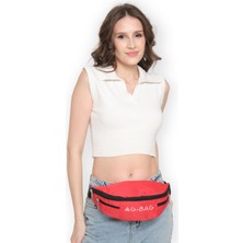 G-Bag Unisex Çapraz Askılı 3 Bölmeli Spor Koşu Vücut Bel Çantası Body Bag Omuz Askılı Çanta