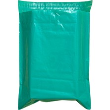 Svs Etiket Plastik 30X37+5 Yeşil Cepsiz Kargo Poşeti 80 Mikron