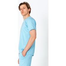 Cekmon Erkek Regular Fit Rahat Sade Klasik T-Shirt