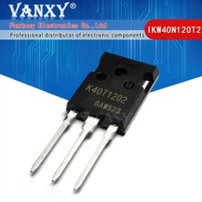 Xiaxiaoer 10 Adet IKW40N120T2 TO-247 K40T1202 TO247 IKW40N120 Igbt 40A 1200V 40T1202 Yeni Orijinal (Yurt Dışından)