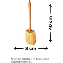 Kaldeon Doğal Kabak Lifi 4'lü Banyo Hamam Kese Seti (Yüz + Vücut + Sırt)