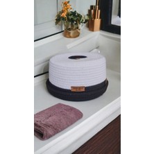 Home Decors By Özlem Peçetelik Pamuk Jüt Hasır Peçetelik Sofra Dekoratif Sepet Hasır Sepet Düzenleyici