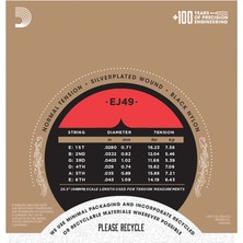 D'Addario DADDARIO KLASİK GİTAR TEL SETİ, PRO-ARTE, SILVERPLATED WOUN