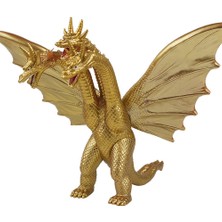 Pasty Godzilla Kral Ghidorah Modeli Şekil Oyuncak Canavar Bebek Odası Dekor Tatil Hediyesi (Yurt Dışından)