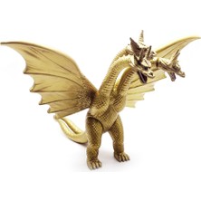 Pasty Godzilla Kral Ghidorah Modeli Şekil Oyuncak Canavar Bebek Odası Dekor Tatil Hediyesi (Yurt Dışından)