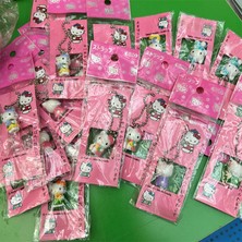 Pasty Anime Figürü Karikatür Hellow Kittys Cinnamoroll Kuromi Mellody Aksiyon Figürü Figürleri Anahtarlık Anahtarlık Kolye Çocuk Oyuncakları (Yurt Dışından)