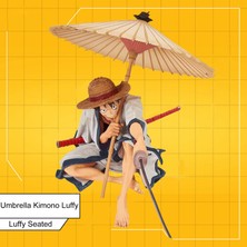 Pasty Livecity Model Oyuncak Tek Parça Koleksiyon Uzun Ömürlü Şemsiye Kimono Luffy Karakter Anime Figürü Masaüstü Dekor (Yurt Dışından)