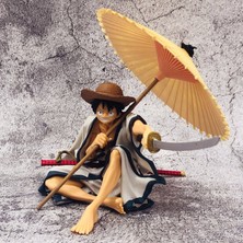 Pasty Livecity Model Oyuncak Tek Parça Koleksiyon Uzun Ömürlü Şemsiye Kimono Luffy Karakter Anime Figürü Masaüstü Dekor (Yurt Dışından)