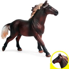 Pasty Pvc Katı Hayvan At Modeli Bebek Oyuncak At Heykelcik Oyuncaklar Toplayabilir (Yurt Dışından)