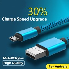 Pasty Xiaomi Redmi Için 9A 9c Mikro USB Kablosu 2.4A Şarj Veri Kablosu Huawei Onur Için 9A 9c 9s 8s 8c 8A 7A 7c 7s Telefon Şarj Aleti Kablosu (Yurt Dışından)