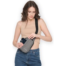 G-Bag Unisex Çapraz Askılı Ortadan Fermuarlı Vücut Çantası Body Bag Omuz Askılı Çanta