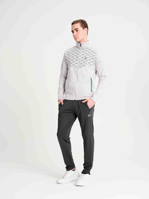 Lacoste Vst Grahhıcs Slim Fit Gri Erkek Eşofman Takımı