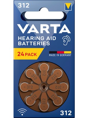 Varta Kulaklık Pili 312 24'lü
