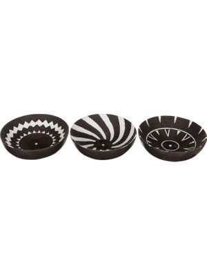 Laromita Decoration Zigzag Desenli Bowl