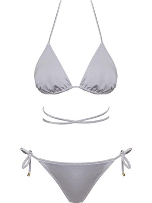 Sailor Moda Brezilya Üçgen Ipli Bikini Takım