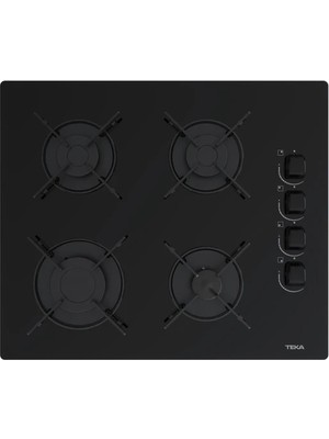 Teka Gbe 64002 Kbc Bk Gazlı Ocak 60 cm Temperli Siyah Cam Yüzey 7,30 kW Güçlü Performans