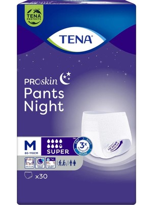 Tena Proskin Pants Night Medium ( Orta) Emici Külot  30 Adet