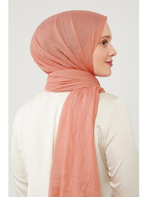 Levidor A.gül Buruşuk Kumaş Hawai Şal