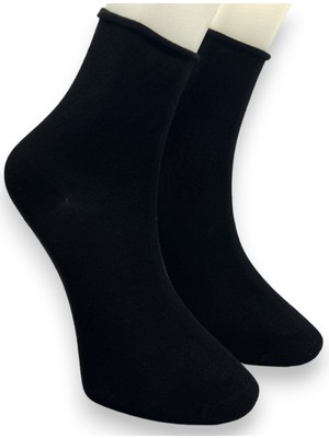 Ciho Socks Premium 5 Çift Kadın Lastiksiz Bambu Dikişsiz Soket Çorap