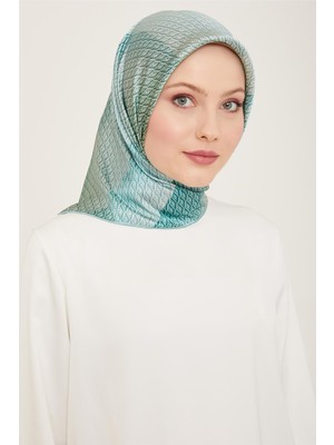 Armine Monogram Desenli Twill İpek Eşarp 24Ya9104 52 84