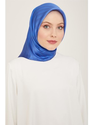 Armine Klasik Desenli Twill İpek Eşarp 24Ya9150 4 07