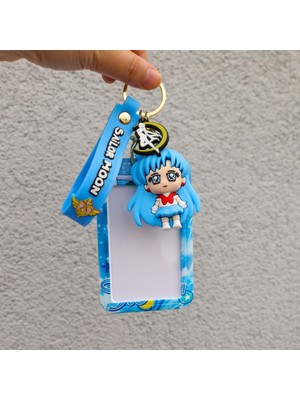 Piraye Gift Sailor Moon Ay Savaşçısı Anime Karakter Anahtarlık ve Çanta Aksesuarı  Kartlık
