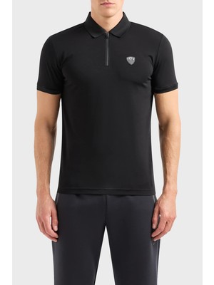 Ea7 Slim Fit Fermuarlı Polo Yaka T Shirt Erkek T Shirt 8NPF13 Pjrgz 1200
