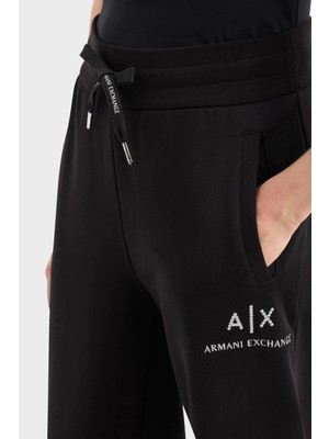 Armani Exchange Pamuklu Regular Fit Jogger Spor Pantolon Bayan Pantolon 3dypag YJ68Z 1200