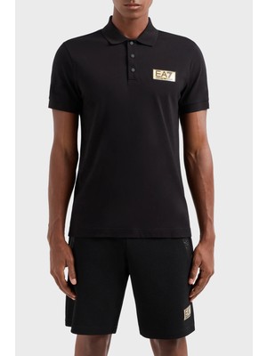 Ea7 Pamuklu Regular Fit Polo Yaka T Shirt Erkek Polo Yaka T Shirt 3DPF02 PJ5AZ 1200
