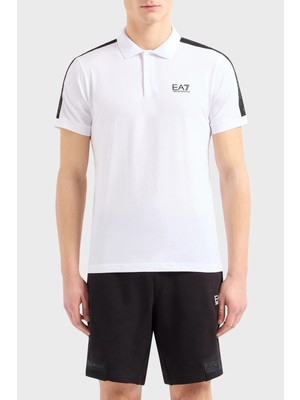 Ea7 Pamuklu Regular Fit Polo Yaka T Shirt Erkek Polo Yaka T Shirt 3DPF23 PJ02Z 1100