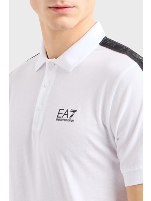 Ea7 Pamuklu Regular Fit Polo Yaka T Shirt Erkek Polo Yaka T Shirt 3DPF23 PJ02Z 1100