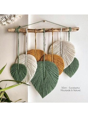 Ninastore Makrome Dekoratif Duvar Süsü