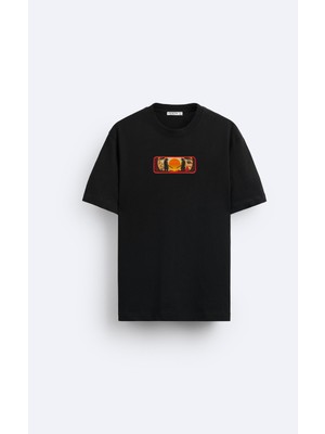 Loss Buttom Ağır Kumaş Samurai T-Shirt