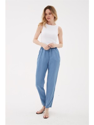 Fashion Friends 24Y0657K1 Fashion Friends Kadın  Jean Pantolon Mavi