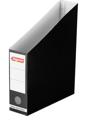 Bigpoint Karton Kutu Klasör Siyah 6'lı Paket