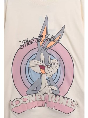 Lolli Boom Kids  Çocuk Looney Tunes Bugs Bunny Ve Arkadaşları Temalı  T-Shirt - Şort Takım