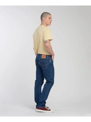 Levi's Levis Slim Fit Normal Bel Koyu Indigo Erkek Kot Pantolon 04511-5477