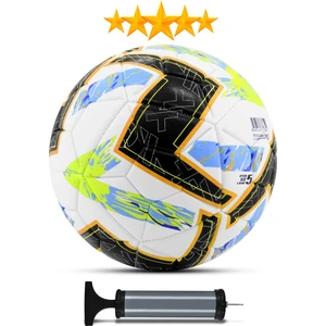 Orijinal Futbol Topu Lightning Pompalı Sert Zemin Halı Saha Futbol Topu Hibrit No:5