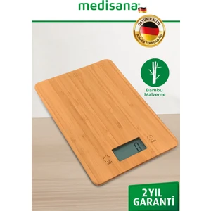 48430 Antibakteriyel Bambu Mutfak Baskülü