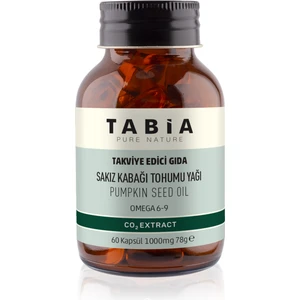 Sakız Kabağı Tohumu Yağı 1000 Mg 60 Kp