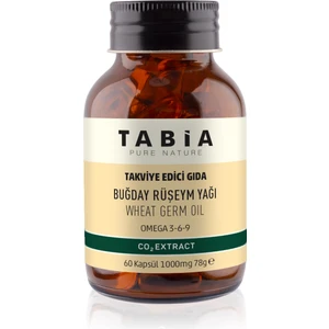 Buğday Ruşeym Yağı 1000mg-60 Yumuşak Kapsül