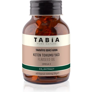 Keten Tohumu Yağı Kapsülü 500 Mg (60 Kapsül)
