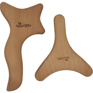 Ahşap Graston Madero Terapi ve Selülit 2'li Masaj Aleti Model 7